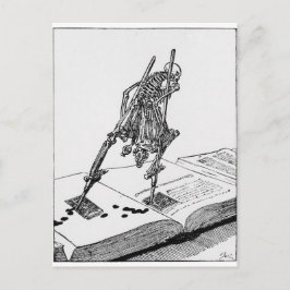 La Dance de la Mort briefkaart