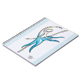 La danse comme le monde observe le carnet de notes (Côté gauche)