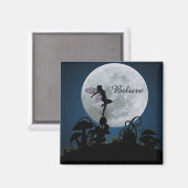 La danse de la lune croire magnet fée (Recto/Verso)