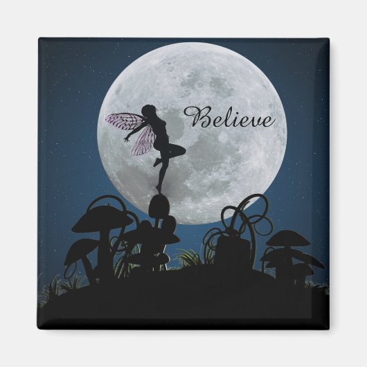 La danse de la lune croire magnet fée (Devant)