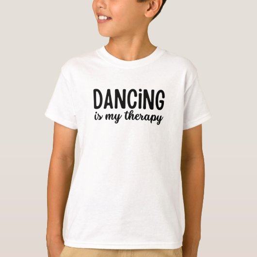 La Danse Est Mon T-Shirt Thérapeutique (Devant)