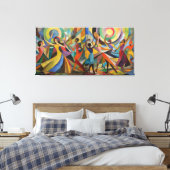 La Danse - Grande toile étirée (Insitu(Chambre))