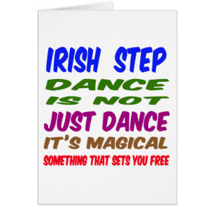 La danse irlandaise d'étape n'est pas simplement