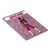 La danseuse majorette Berry Leopard Carnet (Côté Droit)