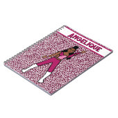 La danseuse majorette Berry Leopard Carnet (Côté gauche)