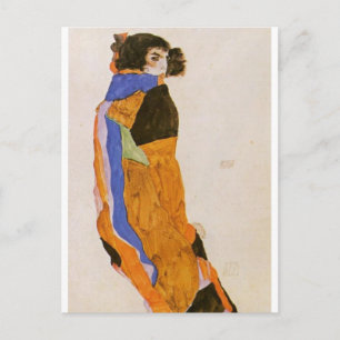 La danseuse Moa par Egon Schiele Carte Postale