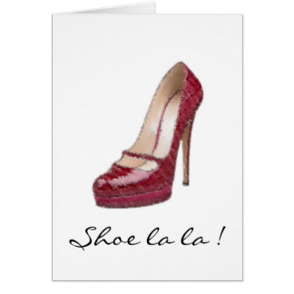 La de La de chaussure !