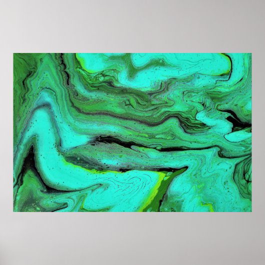 La Dee Dah 2 Impression d'art mural abstrait (Devant)