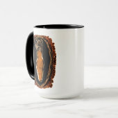 La déesse d'amour primitive Yoni Art Mug (Devant gauche)