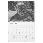 La déesse dans le calendrier 2008 (Jan 2026)