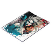 La déesse de l'amour Carnet spiral (Côté gauche)