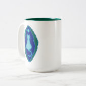 La déesse de Pussy Kat Yoni Art Mug (Devant gauche)