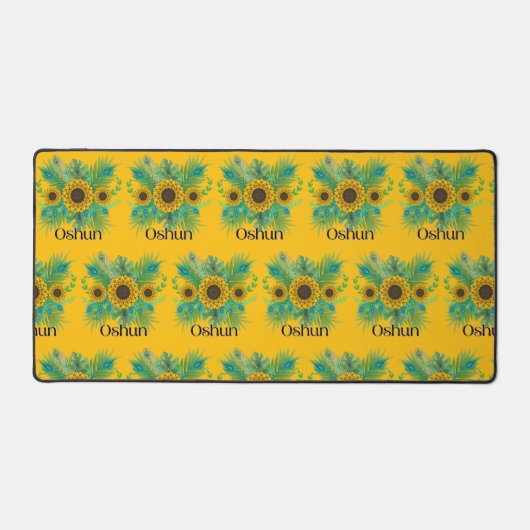 La déesse d'Oshun Tournesols (Recto)