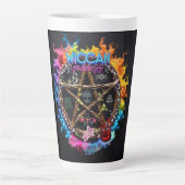 La déesse du Wiccan Latte Mug (Devant)