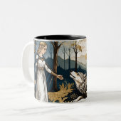 La Déesse et la Mug du Loup, Mystique médiéval (Devant gauche)