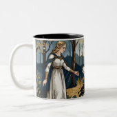 La Déesse et la Mug du Loup, Mystique médiéval (Gauche)