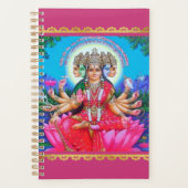 La déesse Gayatri Devi Veda Mata Deity (Devant)