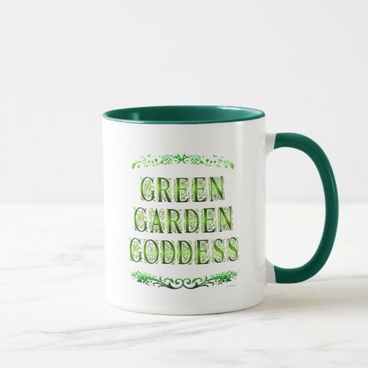 La déesse Green Garden Dit Coffee Mug (Droite)