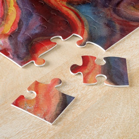 La déesse hawaïenne Pele Puzzles (Côté)