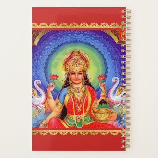 La déesse hindoue Lakshmi Maa (Dos)