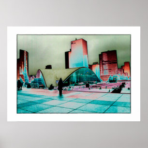 La Défense Art - Parijs / Frankrijk Poster