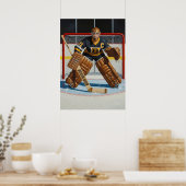 LA DÉFENSE DU BUT (De Doelverdediging) Poster (Keuken)