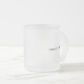 La définition de la Mug Frosted Peace (Devant droit)
