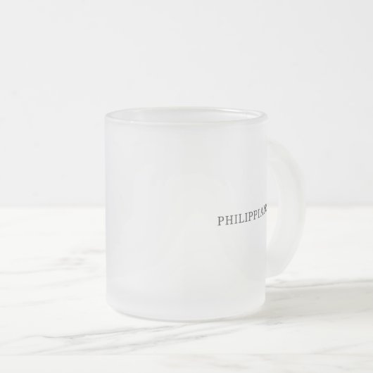 La définition de la Mug Frosted Peace (Devant droit)