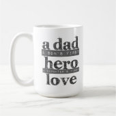 La définition d'une Mug Papa Café (Gauche)