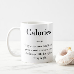 La définition vraie de la tasse de calories
