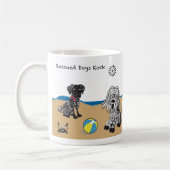 La délivrance poursuit la tasse de roche (Gauche)