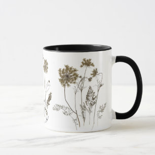 La dentelle de la reine Anne sur une Mug Combo