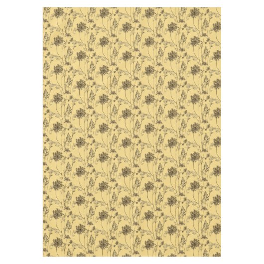 La dentelle de la reine Anne sur une nappe (Devant)