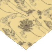 La dentelle de la reine Anne sur une nappe (Angle)