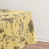 La dentelle de la reine Anne sur une nappe (In Situ)