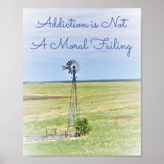 La dépendance n'est pas une affiche mortelle qui é (Devant)