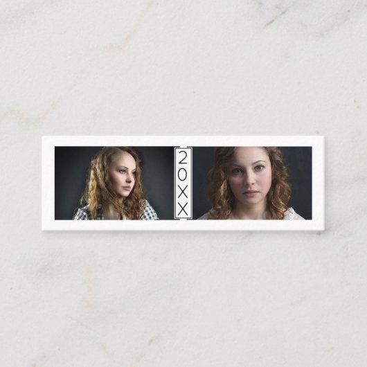 La dernière année de carte nominative d'obtention (Devant)