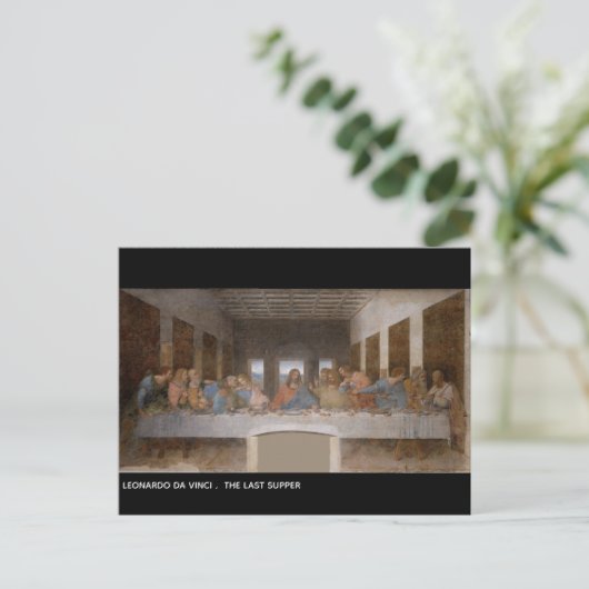 La Dernière carte postale de la soupe Leonardo Da (Debout devant)