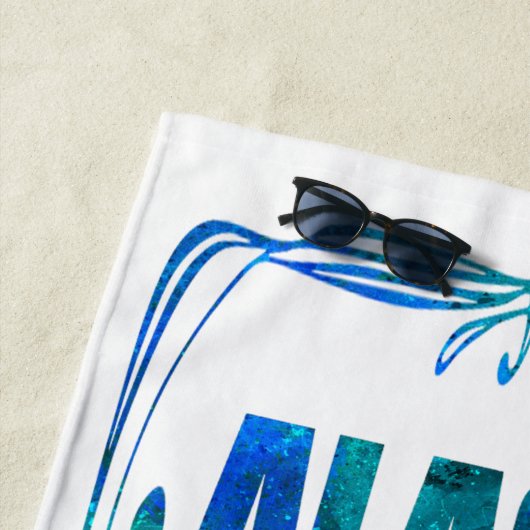 La Dernière Frontière - Serviette de plage (En situation)