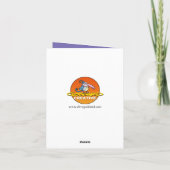 La dernière mèche de Custer - Carte de dessin anim (Dos)