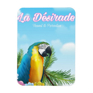 La Désirade papegaai reisposter Magneet