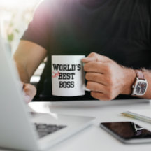 La deuxième meilleure Mug personnalisable Boss du
