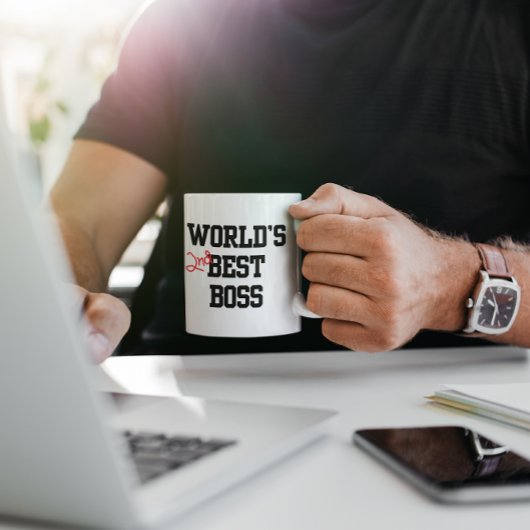 La deuxième meilleure Mug personnalisable Boss du 