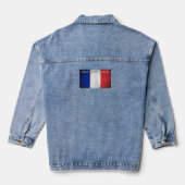 La devise nationale de France Denim Jacket (Verso)