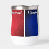 La devise nationale de la bouteille d'eau de Franc (Gauche)