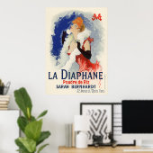 La Diaphane, Jules Chéret Poster (Thuiskantoor)