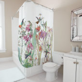 La digitale de crocus de colibri fleurit le rideau (En situation)