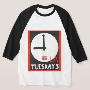 LA-dinsdag honkbal t-shirt - Unisex