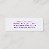 La disco couvre de tuiles le blanc maigre de carte (Dos)