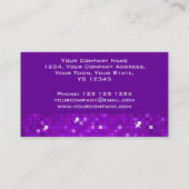 La disco couvre de tuiles le carte de visite (Dos)